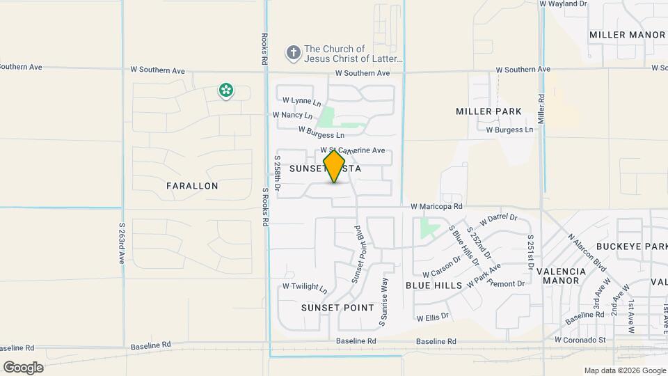 25703 W St Charles Ct Mapa y Detalles de la Ubicación