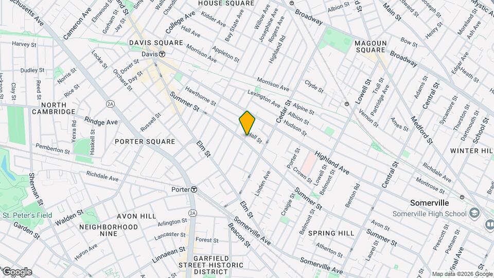 283 Summer St, Unit #1 Mapa y Detalles de la Ubicación