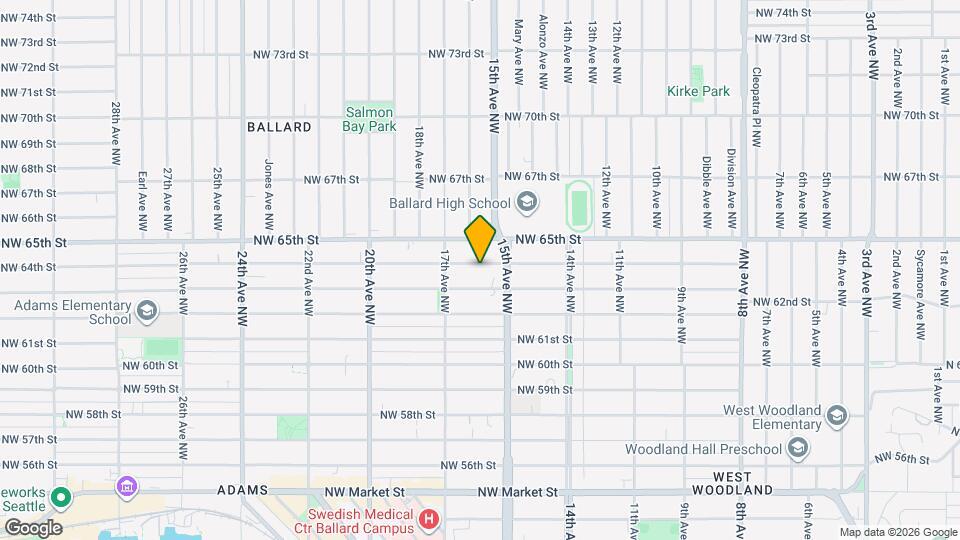 1523b NW 64th St Map and Location Details