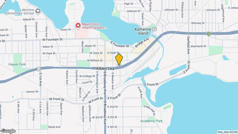 213 E Main St Map and Location Details