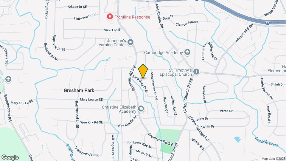2804 Zane Grey Dr SE Map and Location Details