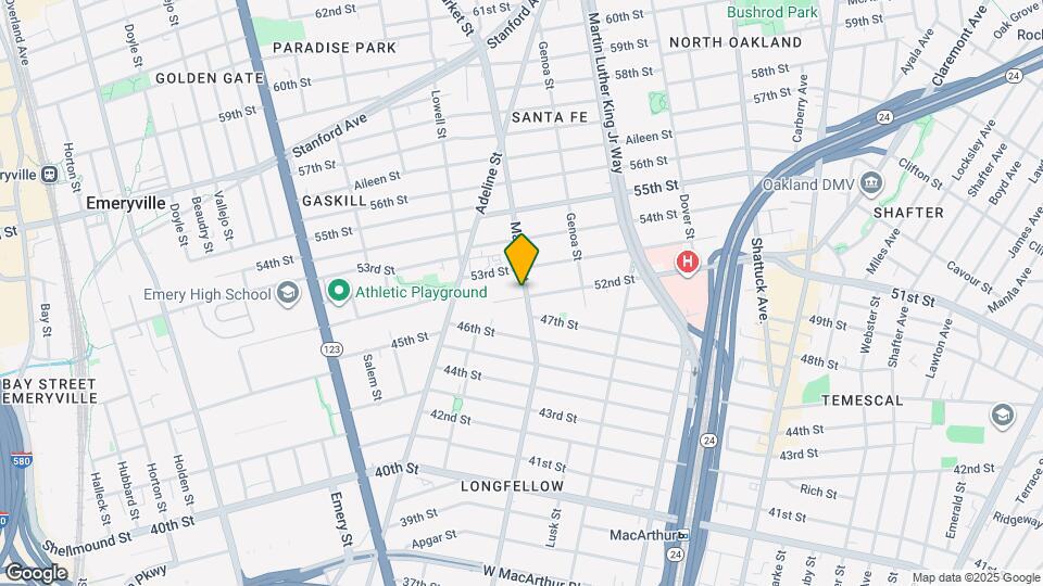 5201 Market St Map and Location Details