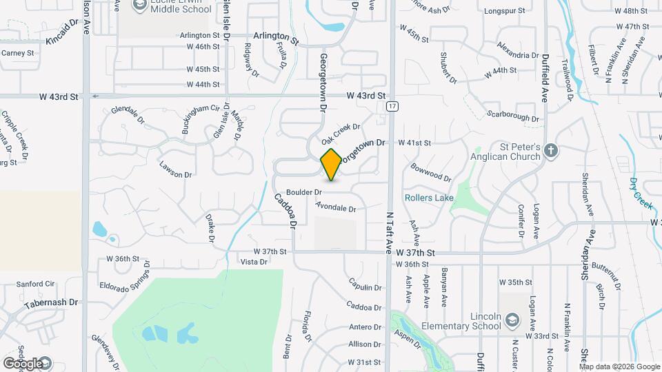 3954 Boulder Dr Map and Location Details