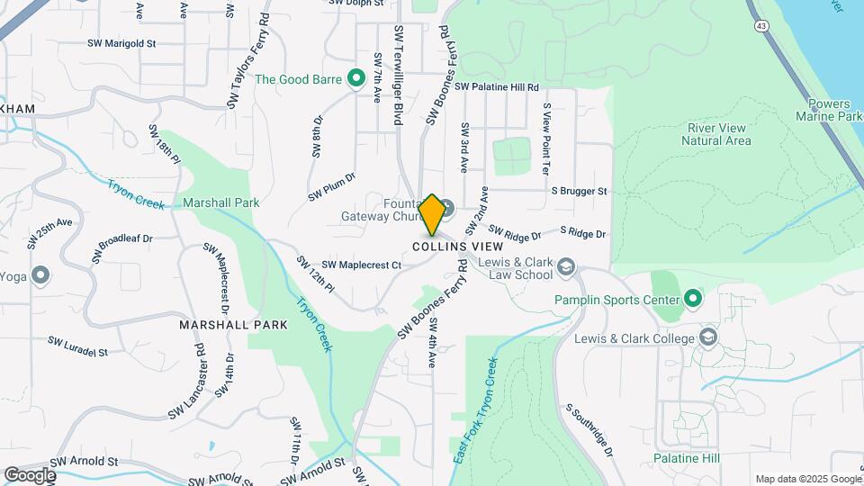 425 SW Maplecrest Dr Map and Location Details