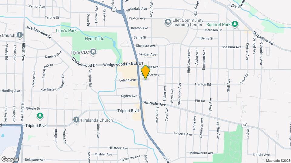 2608 Leland Ave Map and Location Details