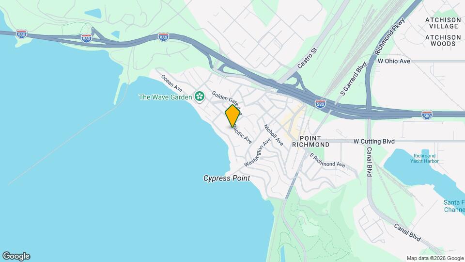 345 Pacific Ave Map and Location Details