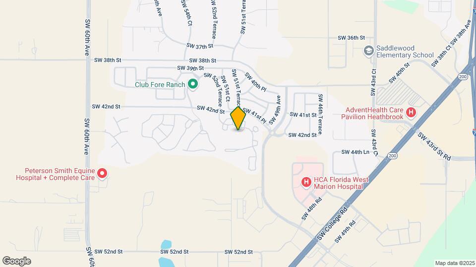 4238 SW 50th Cir Map and Location Details
