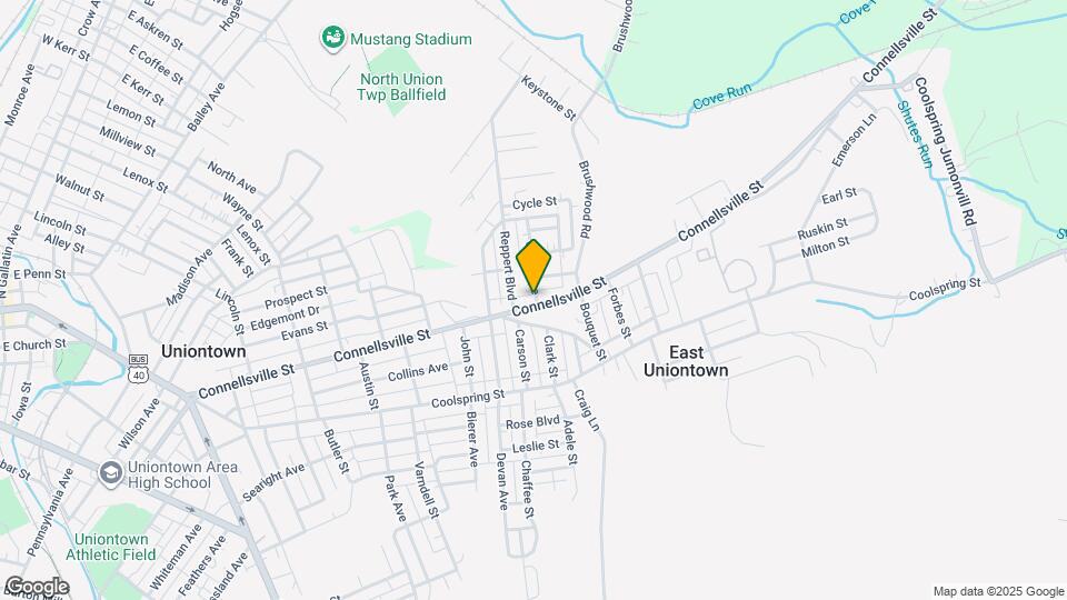 359 Connellsville St Map and Location Details