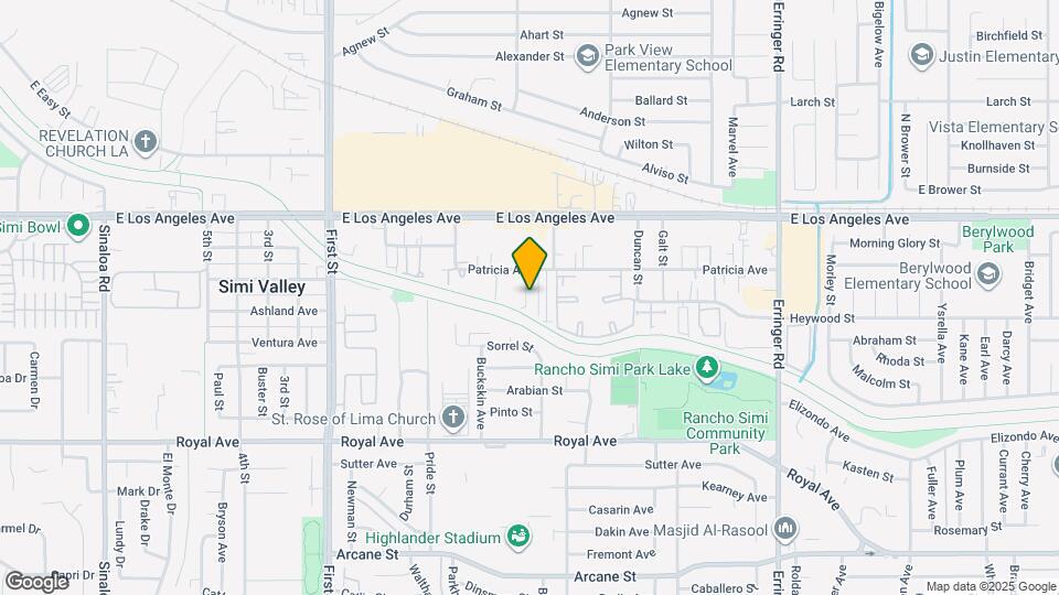 1454 Patricia Ave Map and Location Details