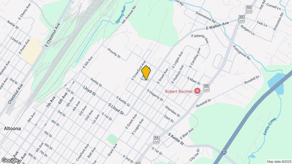 518 E Walton Ave Map and Location Details