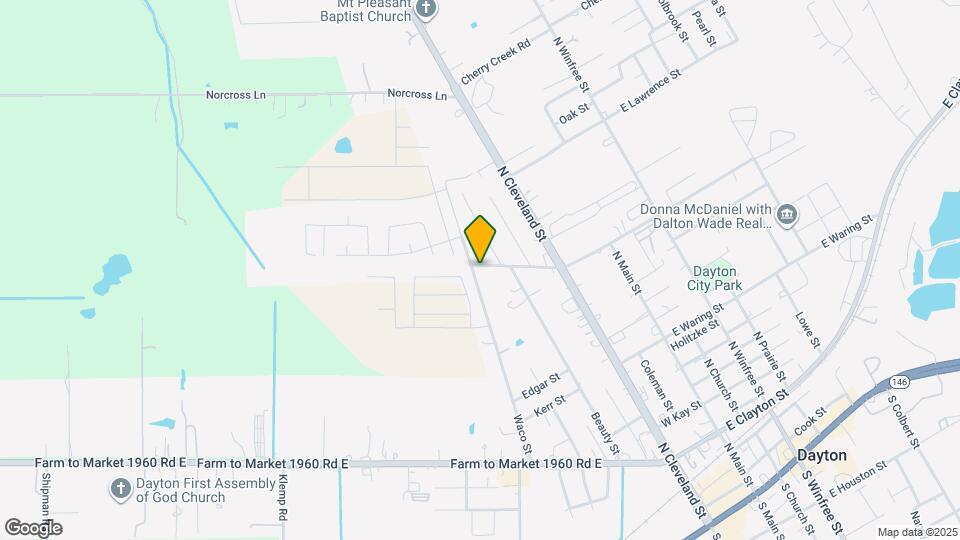 1607 Waco St Mapa y Detalles de la Ubicación