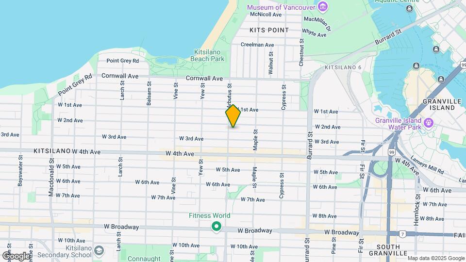 2092 W 2nd Ave Map and Location Details