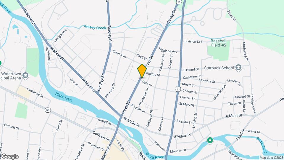 702 Leray St Map and Location Details