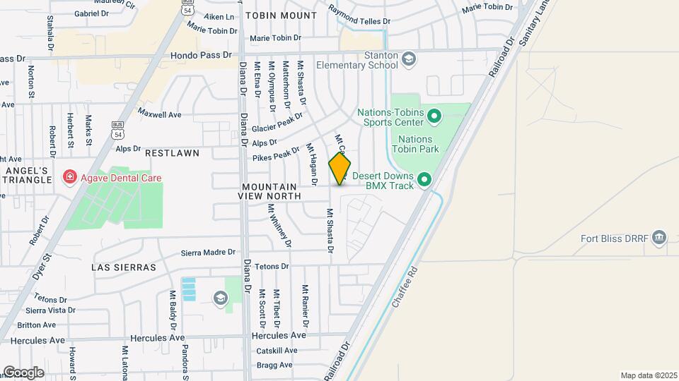 5208 Blue Ridge Dr Map and Location Details