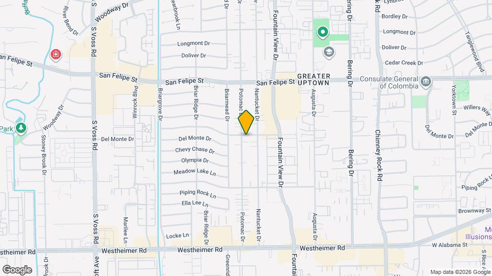 6013 Inwood Dr, Unit A Map and Location Details