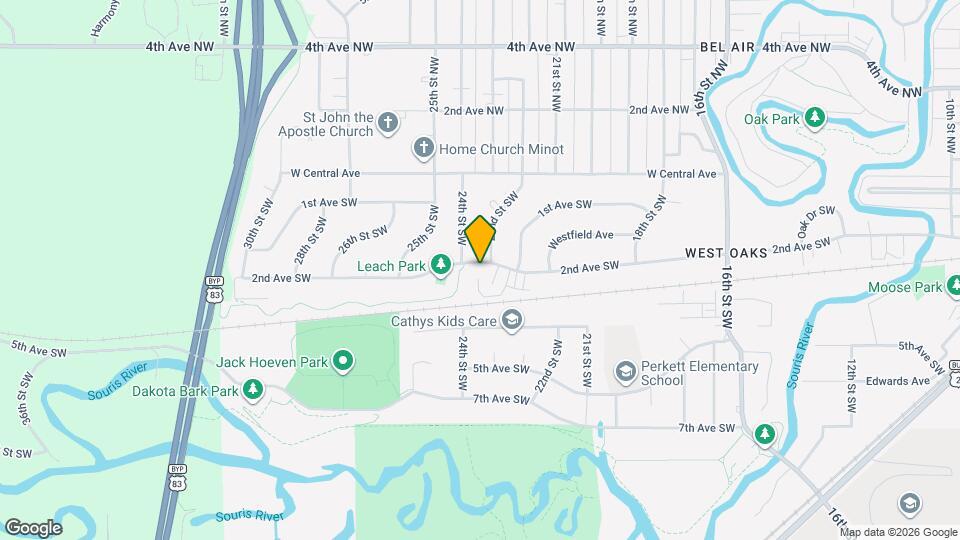 2301 2nd Ave SW Map and Location Details