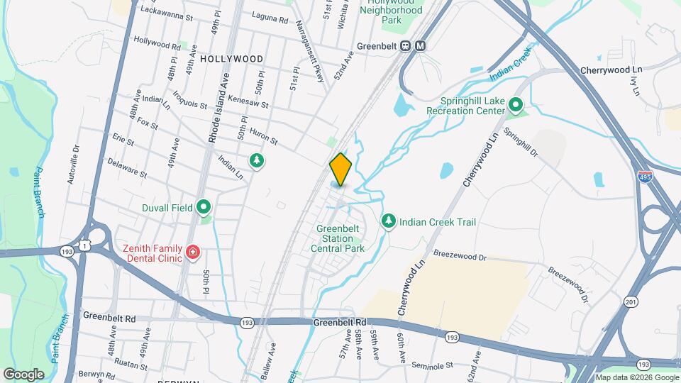8304 Greenbelt Station Pkwy Map and Location Details