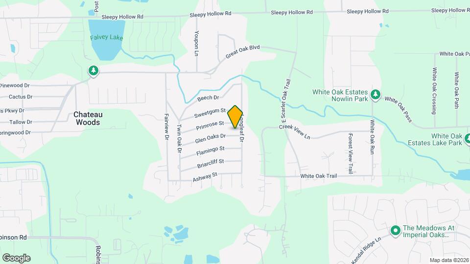1528 Glen Oaks Dr Map and Location Details