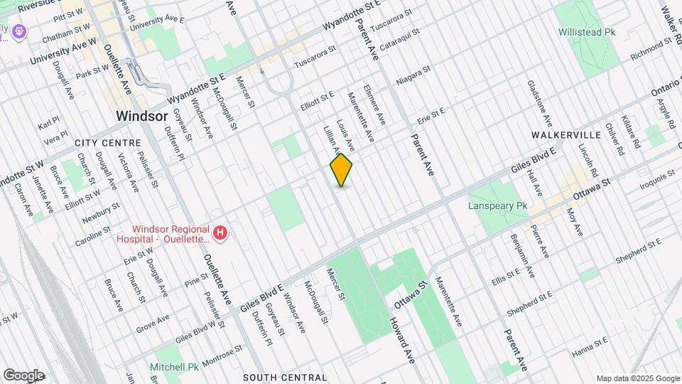 1086 Howard Ave Map and Location Details