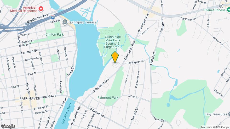 924 Quinnipiac Ave Map and Location Details