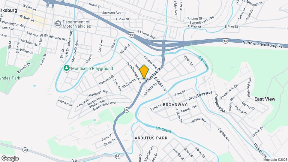 120 Marshall St Map and Location Details