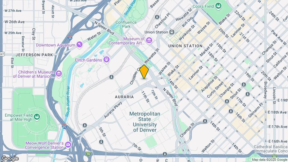 1143 Auraria Pkwy Map and Location Details