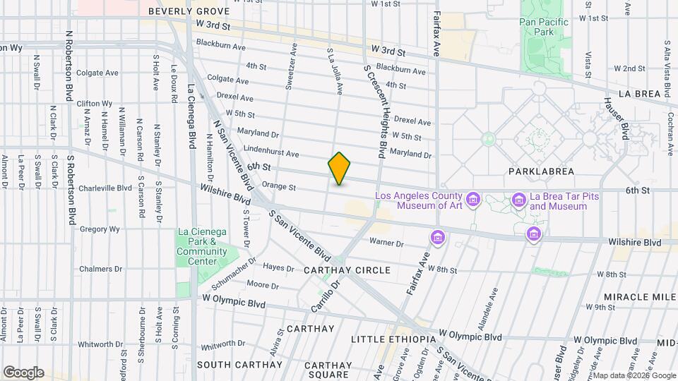 6369 Orange St Map and Location Details