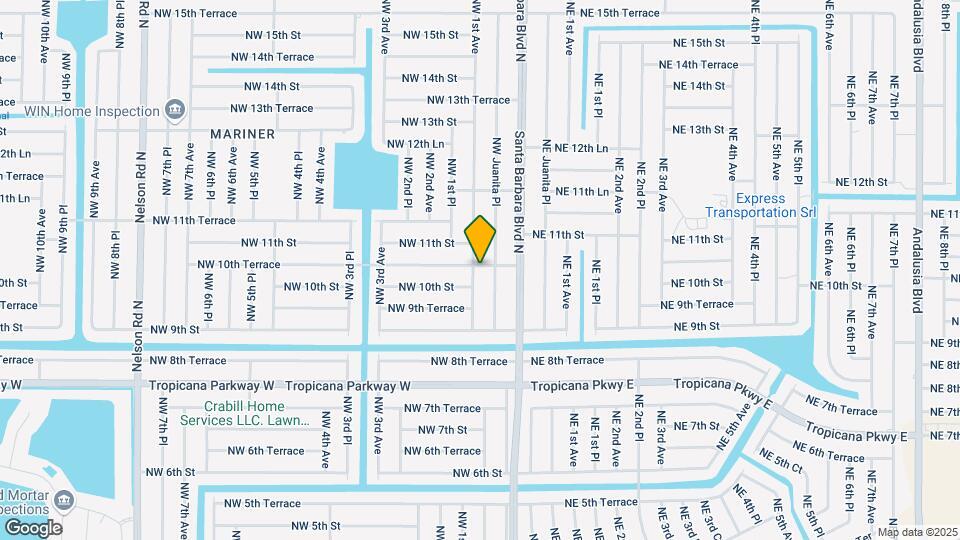 1013 NW 1st Ave Map and Location Details