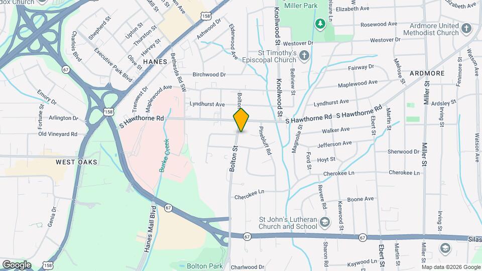 1125 Bolton St Map and Location Details