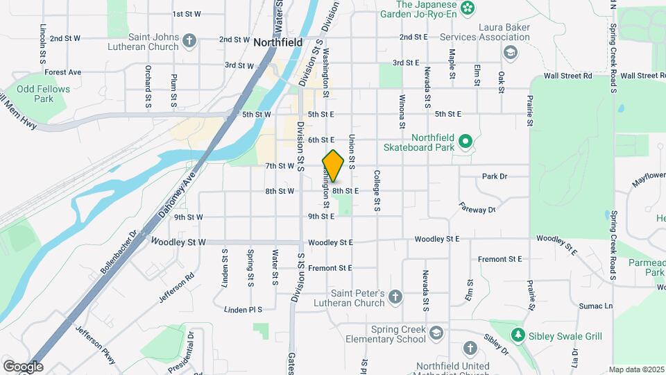 711 Washington St, Unit 711.5 Map and Location Details