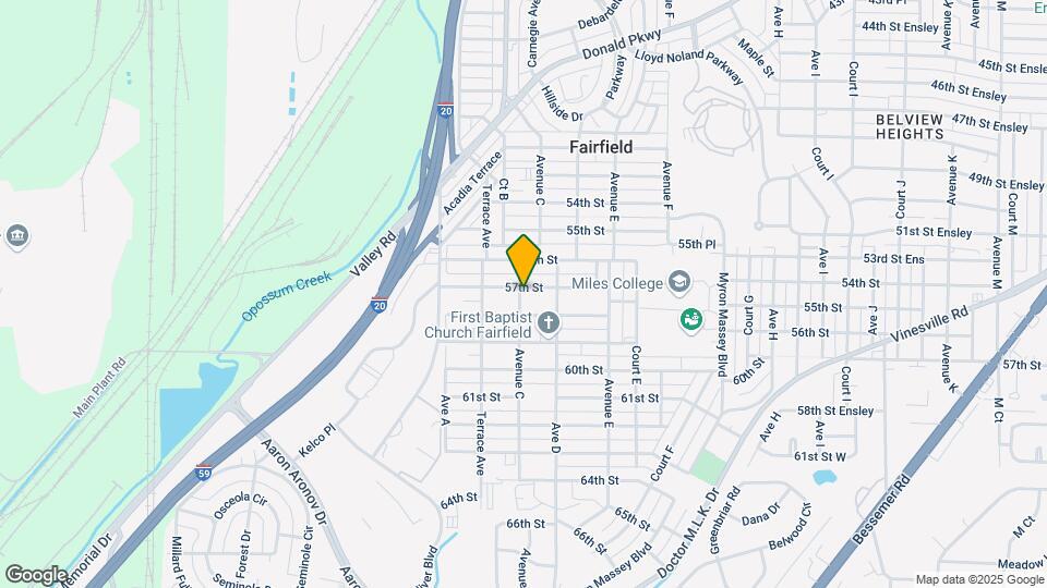 301 57th St Map and Location Details