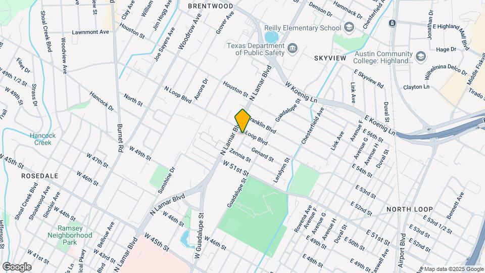 5212 Huisache St Map and Location Details