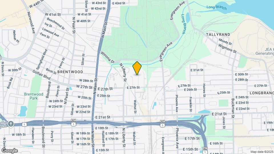 4002 Walnut St Map and Location Details