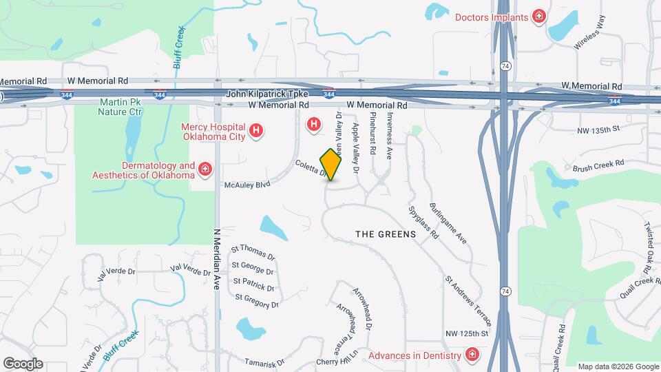 4045 Thunderbird Dr Map and Location Details