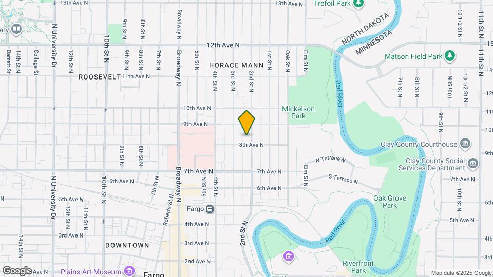 808 2nd St N Map and Location Details