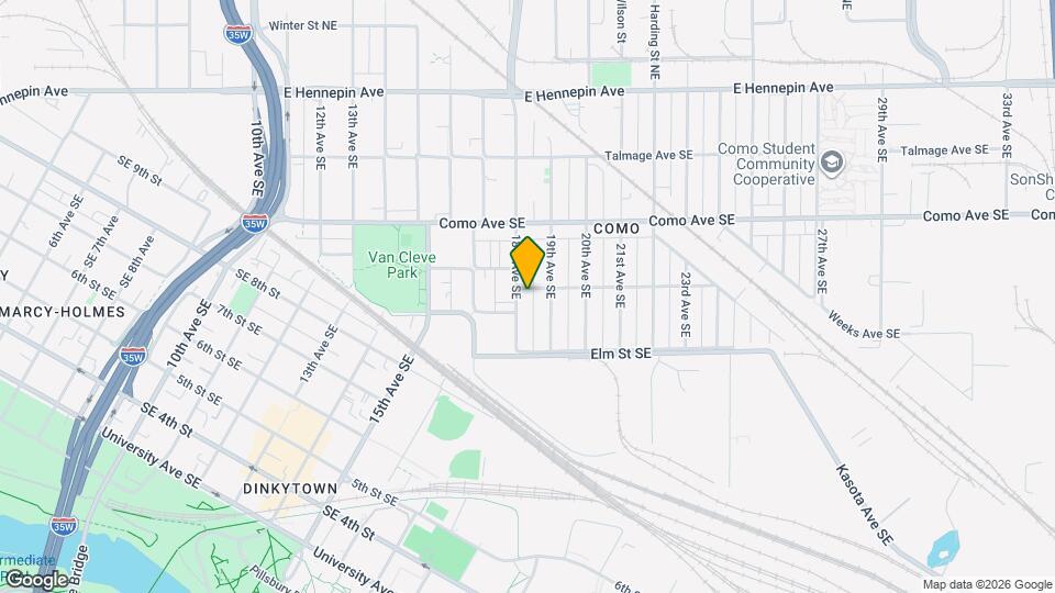 878 18th Ave SE Map and Location Details