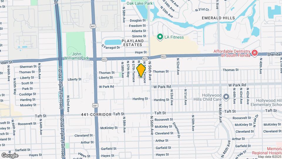 2181 N 57th Ave Map and Location Details