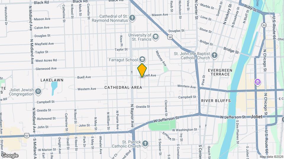 310 Whittier Ave Map and Location Details