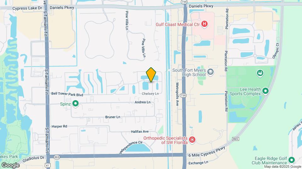 14100 Cambridge Dr Map and Location Details