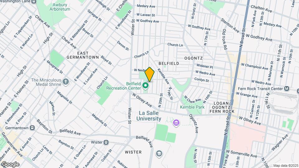 5747 N 21st St Map and Location Details