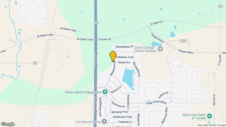 2601 Appaloosa Ln Map and Location Details