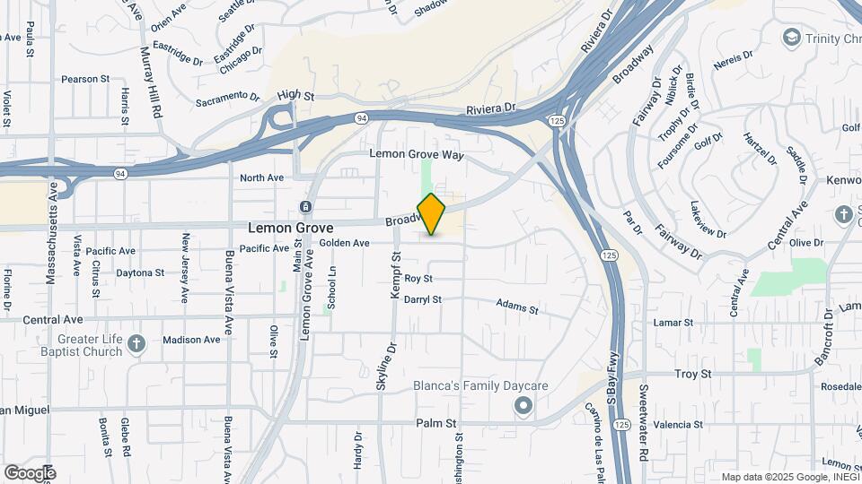 8064 Golden Ave Map and Location Details