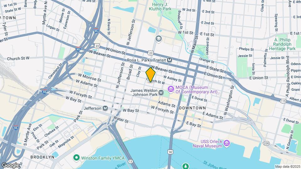 404 N Julia St Mapa y Detalles de la Ubicación