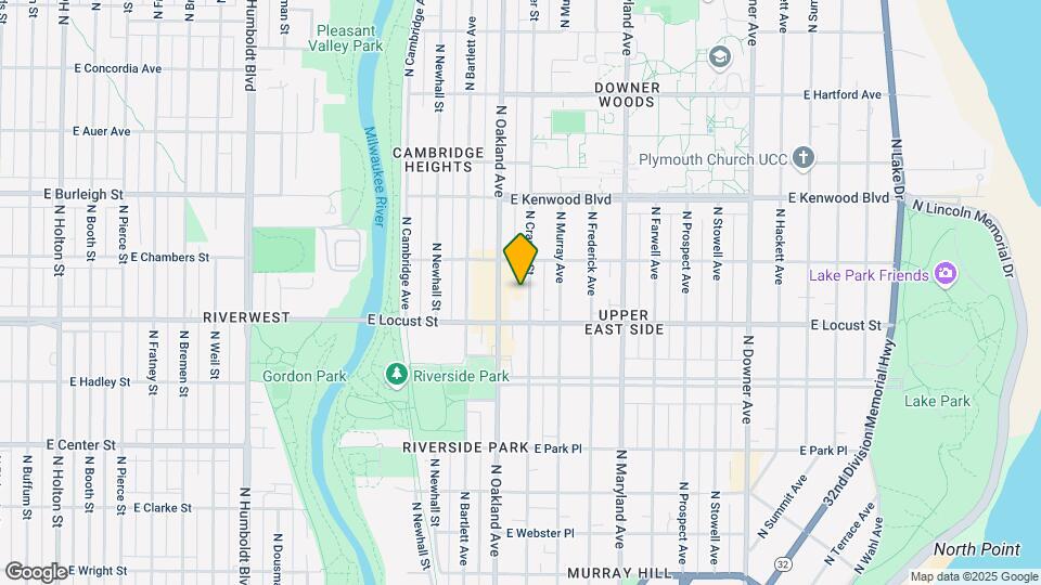 2937 N Cramer St Map and Location Details