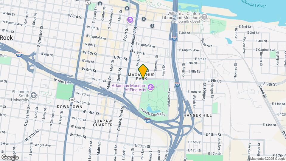 908 Commerce St Map and Location Details