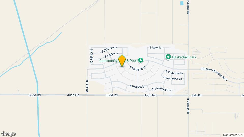 10631 E Primrose Ct Map and Location Details