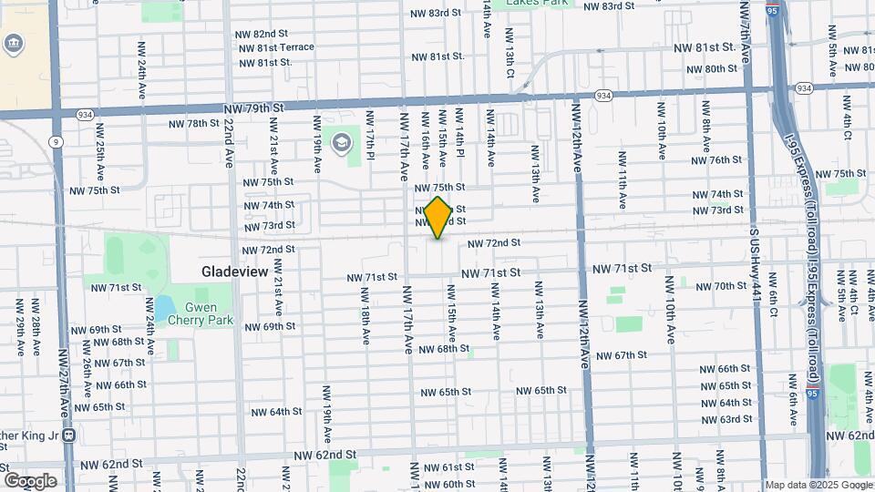 7156 NW 15th Ct Map and Location Details