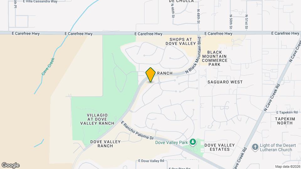 4510 E Thorn Tree Dr Map and Location Details