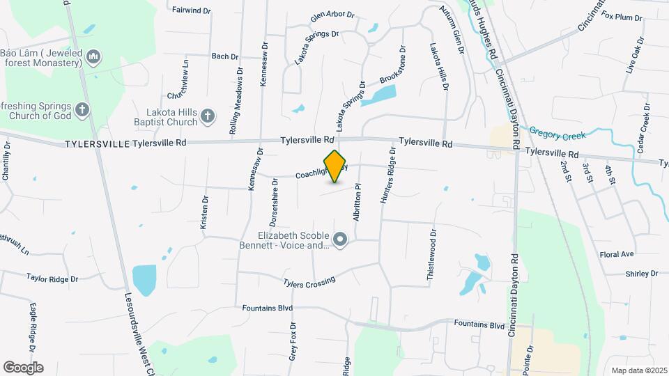 6518 Middleshire Ct Map and Location Details