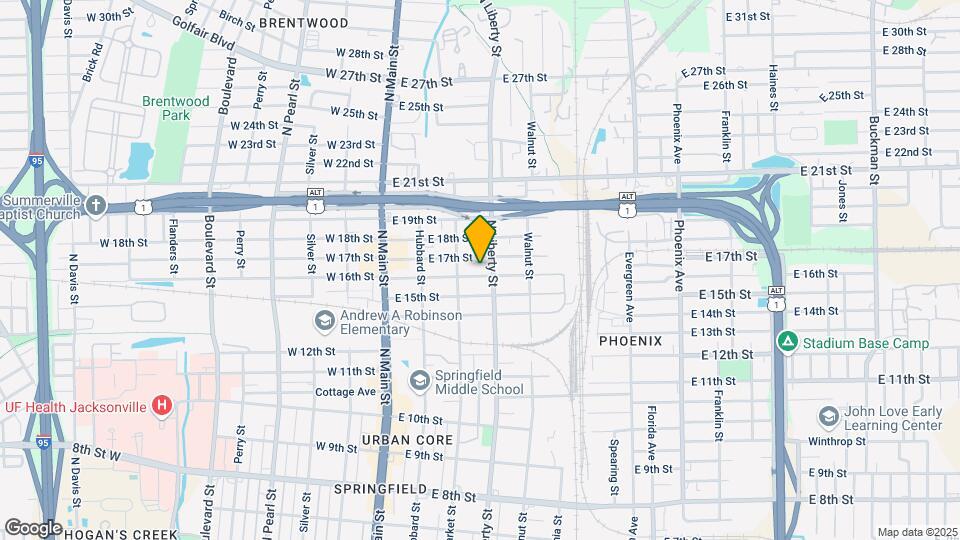 239 E 16th St-Unit -1 Mapa y Detalles de la Ubicación